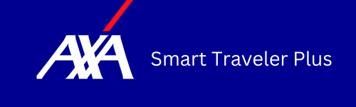 axa logo and policy name smart traveler plus